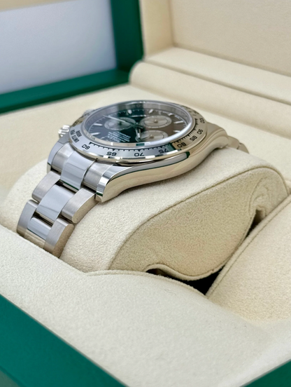 Daytona 126500 40mm steel Black Dial