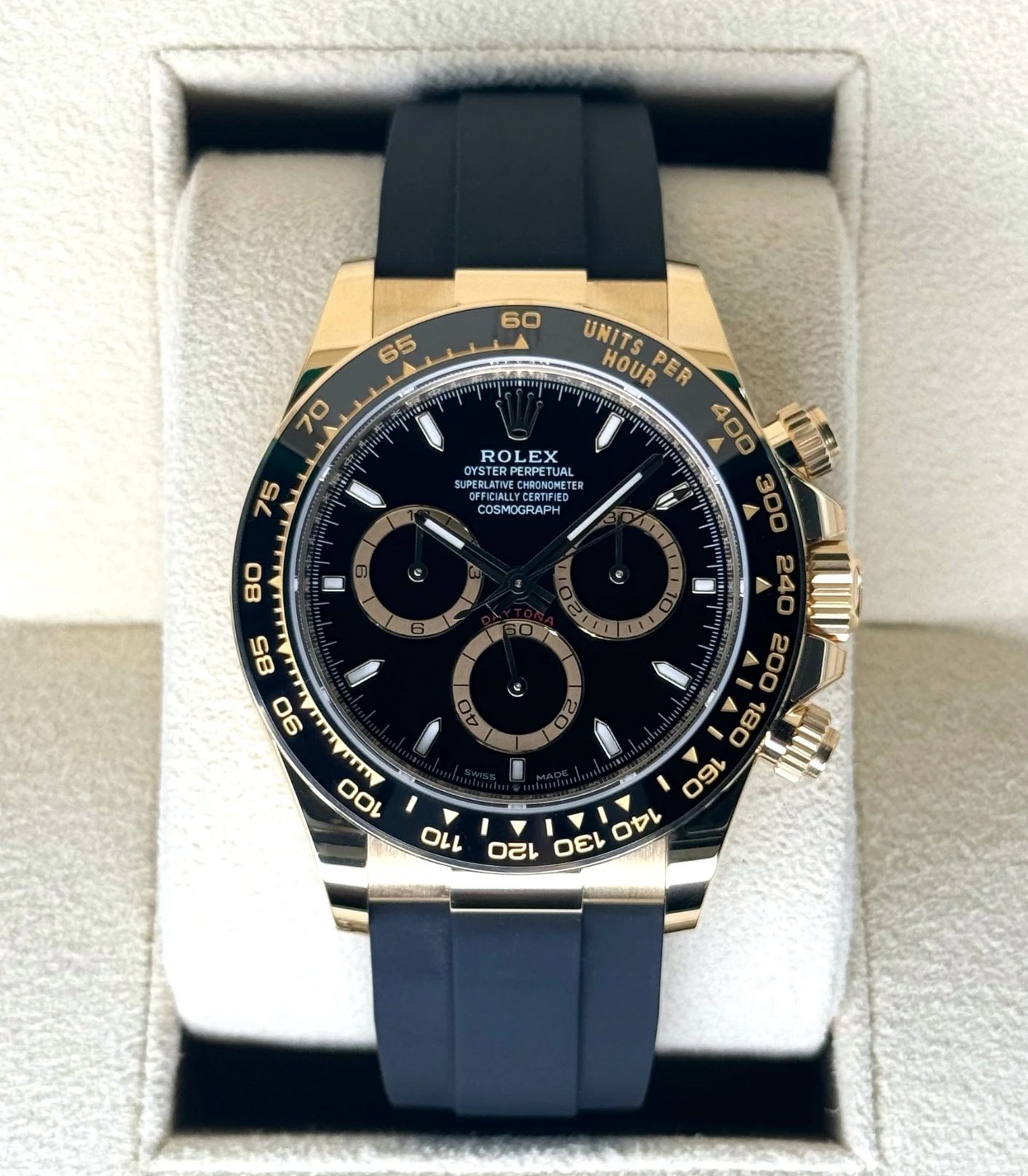 Daytona 40mm 126518LN  Black Dial