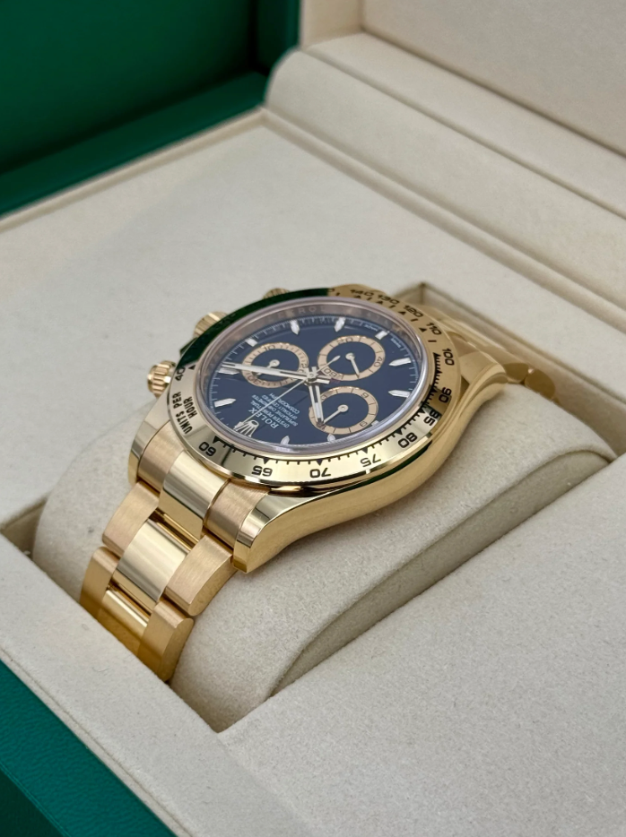 Daytona  40mm 126508 Gold  Black Dial