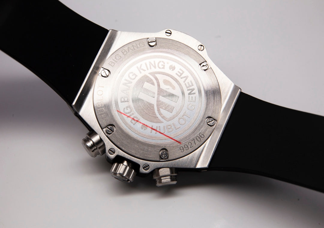 HBT Grey - Hollow 904L Steel - Grey Rubber - Quartz - 42mm