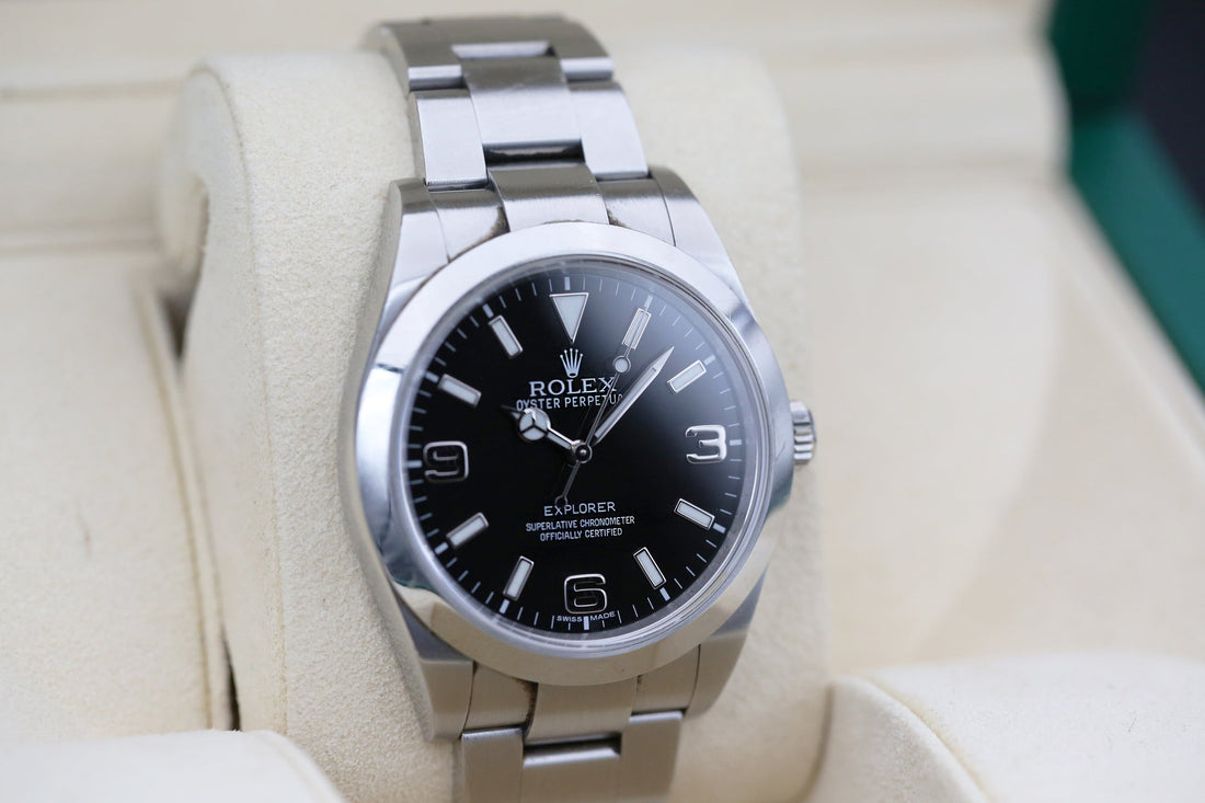 Rolx Black EXPLORER 39mm 2015