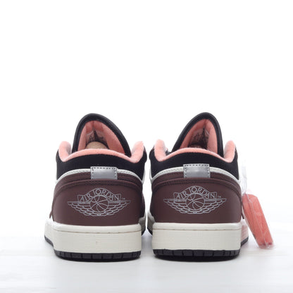 AJ 1 LOW 'BROWN WHITE'