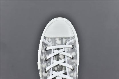 D!OR B23 High-Top Oblique Canvas