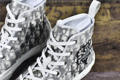 D!OR B23 High-Top Oblique Canvas