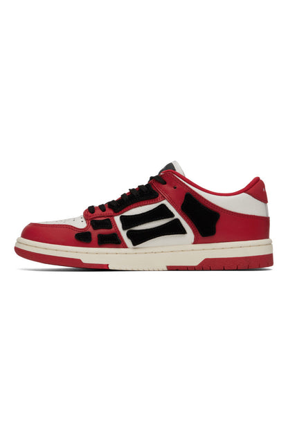 AMIRI Red Skel Low-Top Sneakers