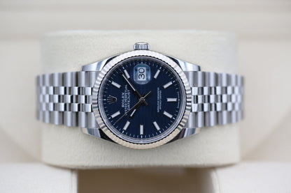 Rolx Blue Motif DATEJUST 36mm 2023