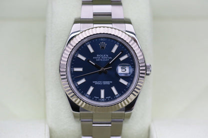 Rolx Blue Index DATEJUST II 41mm 2010