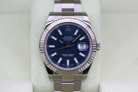 Rolx Blue Index DATEJUST II 41mm 2010