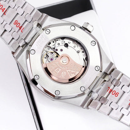Audermaus Red - 904L White Steel - Automatic - 41mm