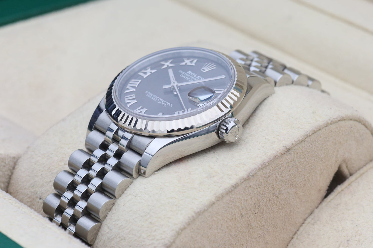 Rolx Rhodium Roman Numeral DATEJUST 28mm 2018