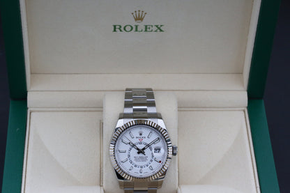 Rolx White SKY-DWELLER 42mm 2021
