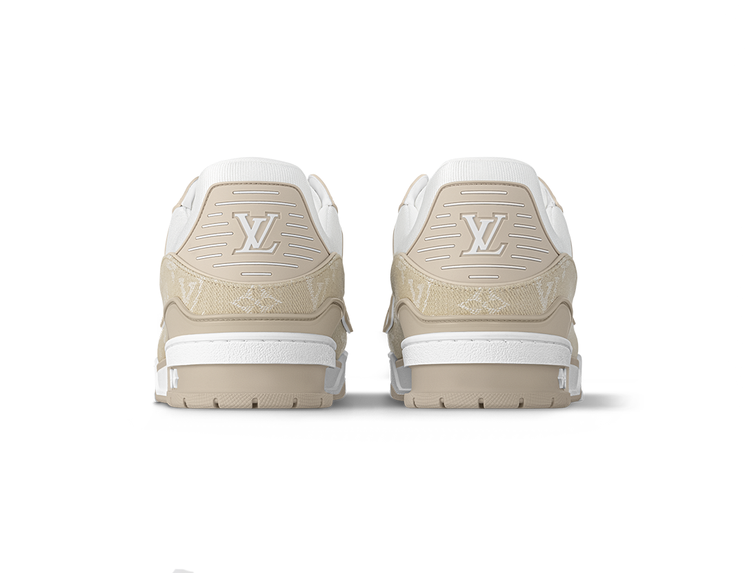 LV Trainer Sneaker Beige