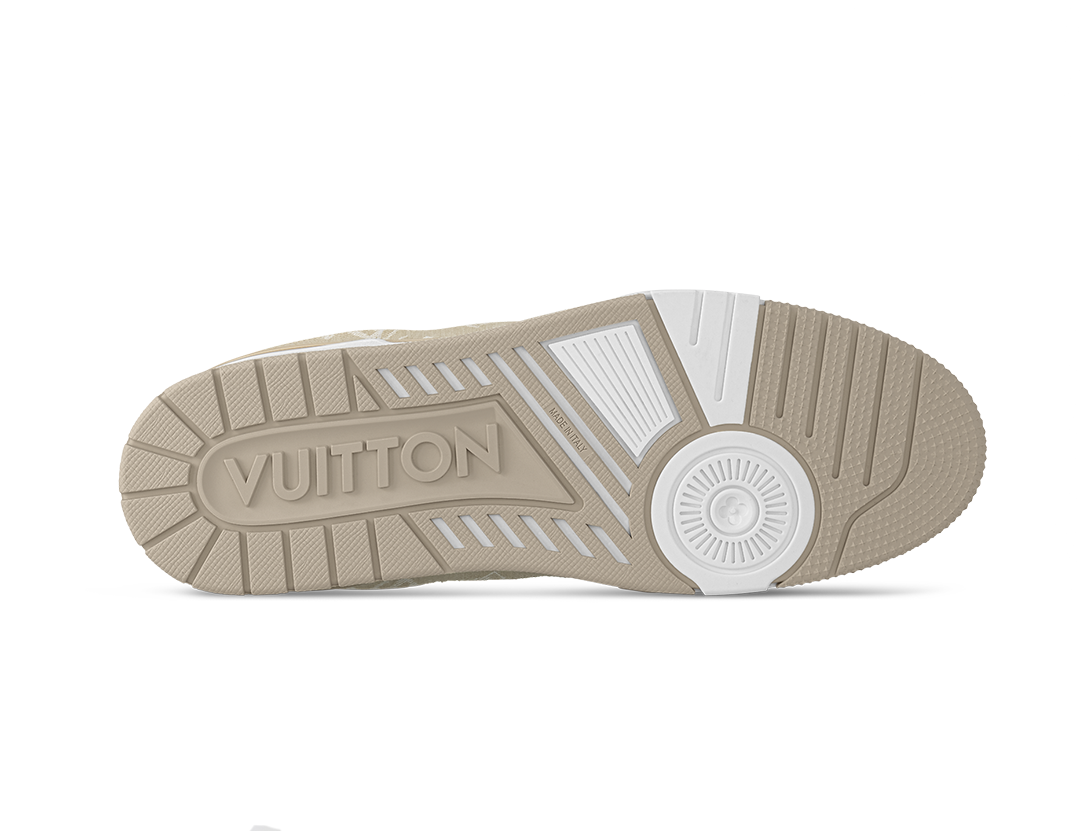 LV Trainer Sneaker Beige