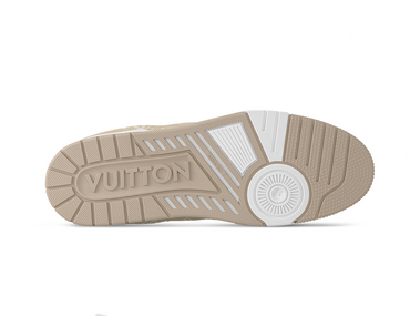 LV Trainer Sneaker Beige