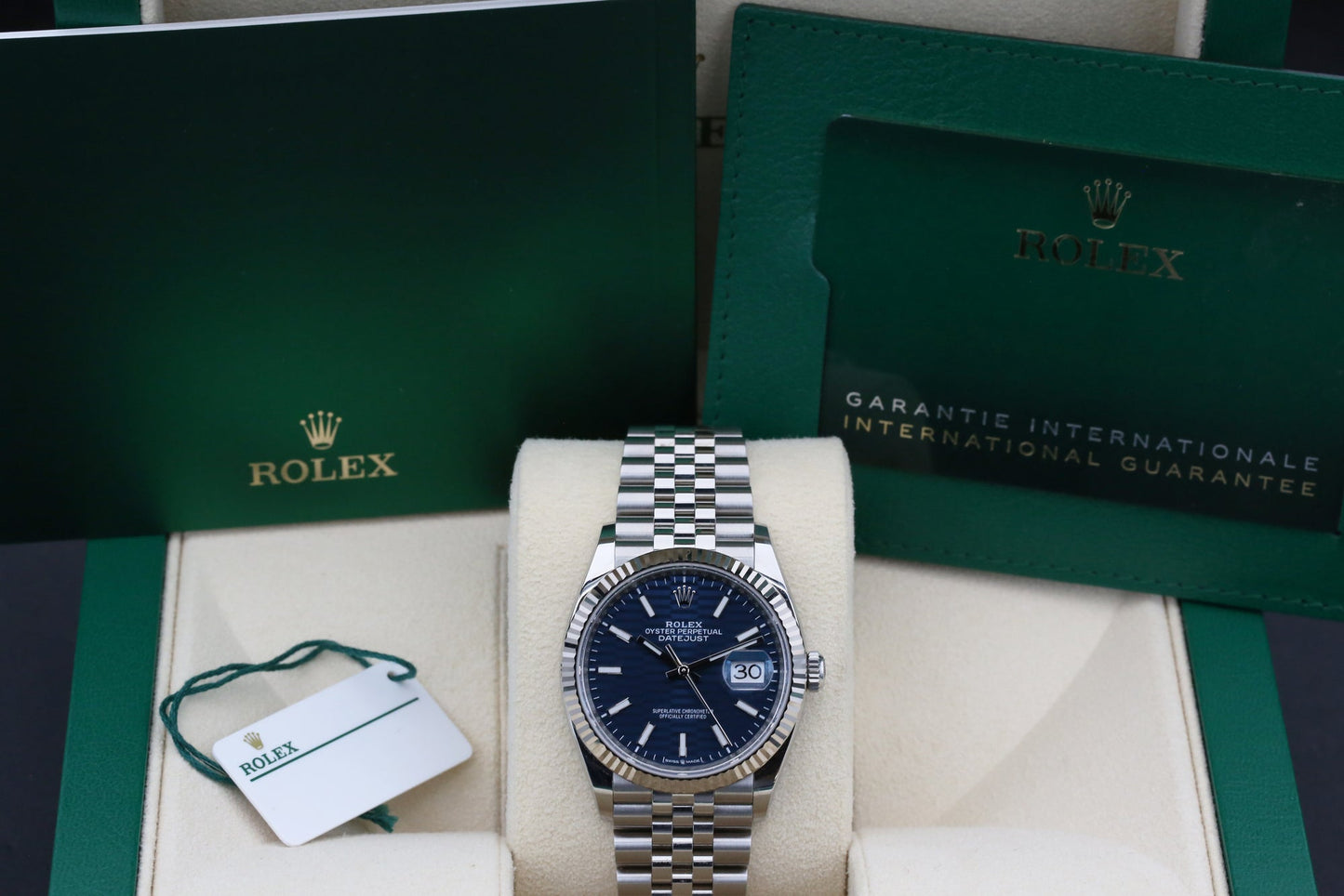 Rolx Blue Motif DATEJUST 36mm 2023