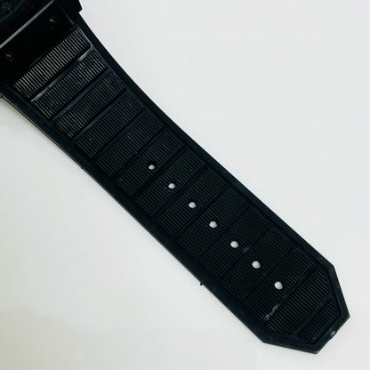 HBT Chronograph - Black 316 Steel - Black Rubber - Quartz - 45mm