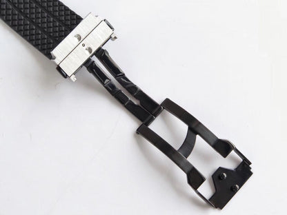 HBT Chronograph -Black  - Black Rubber - Automatic - 44mm