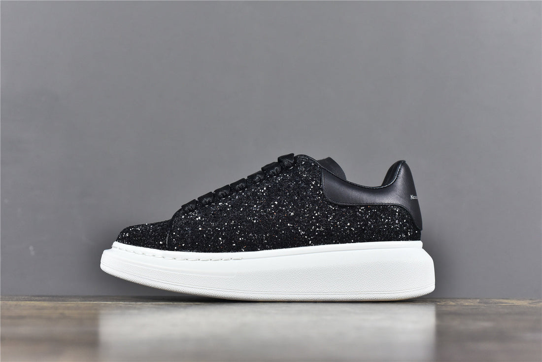 Alexander McQ Oversized Black Glitter