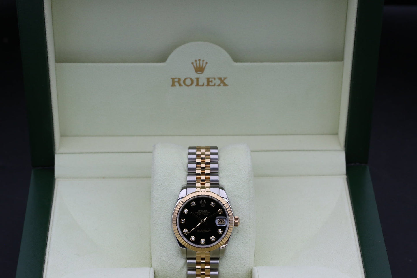Rolx Black DATEJUST 31mm 2007
