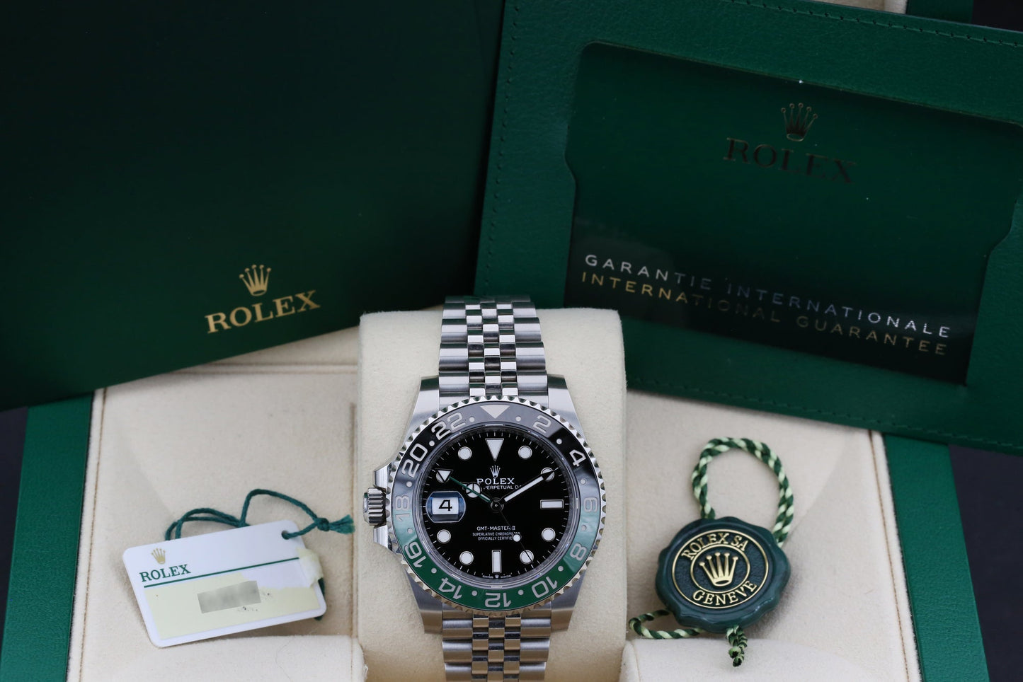 Rolx Black GMT-MASTER II 40mm 2024 Sprite