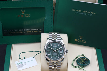 Rolx Green SKY-DWELLER 42mm 2025