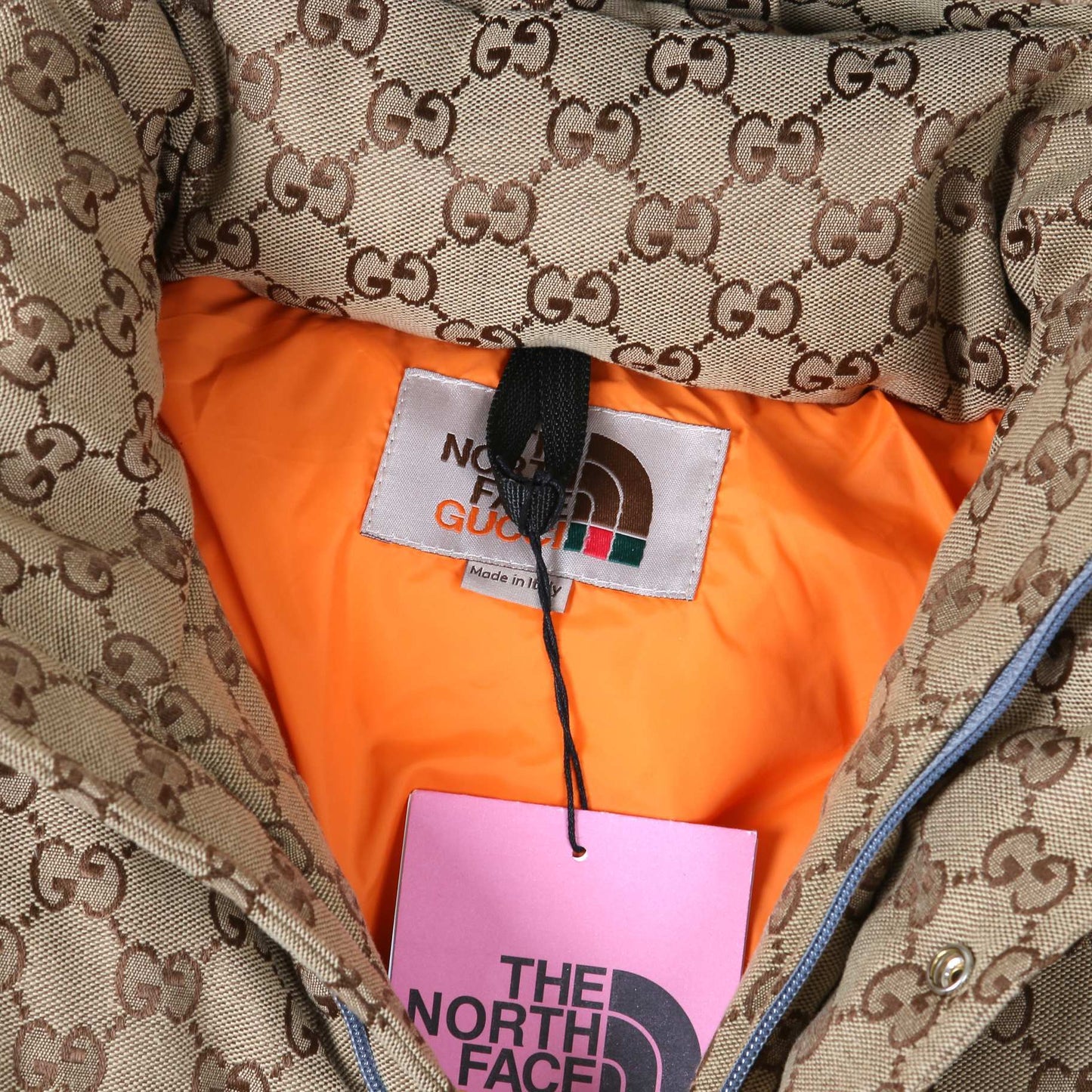 The North Face Down Jacket Gucci