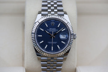 Rolx Blue Motif DATEJUST 41mm 2022