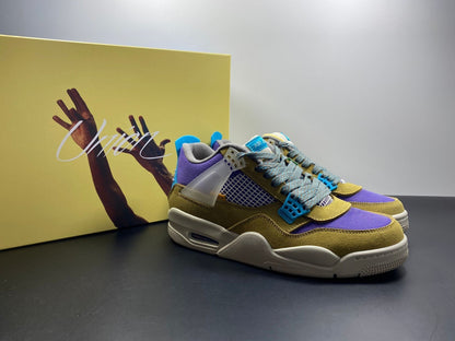 AJ 4 x Union La Retro 'Desert Moss'