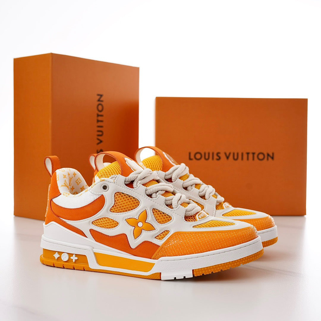 LV Skate Sneaker Orange
