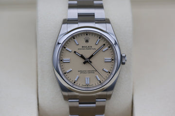 Rolx Beige OYSTER PERPETUAL 36mm 2025