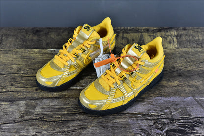 Off-W** Air Rubber Dunk University Gold