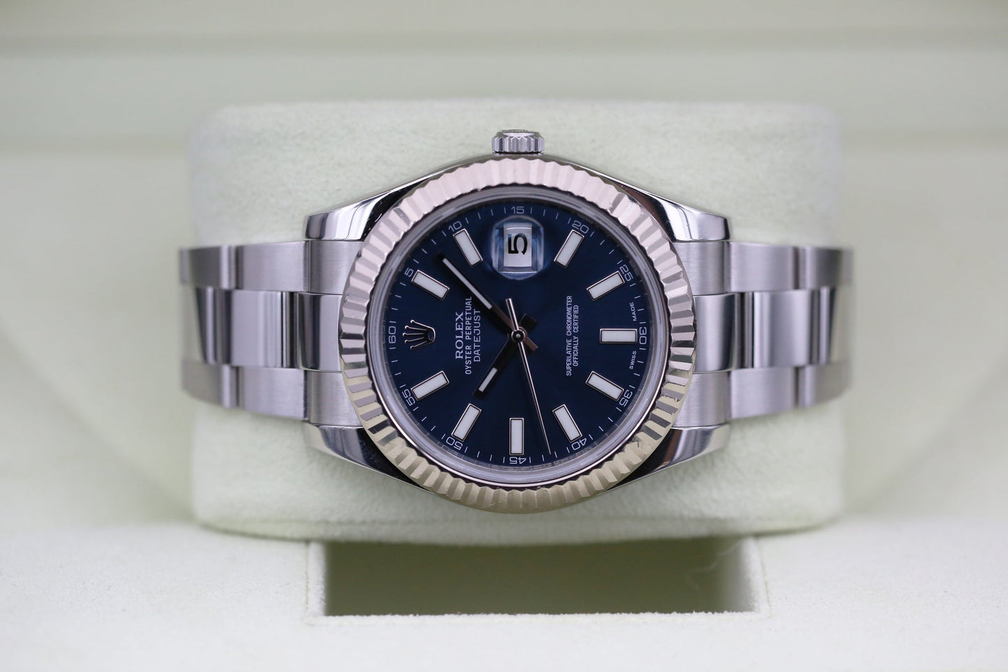 Rolx Blue Index DATEJUST II 41mm 2010