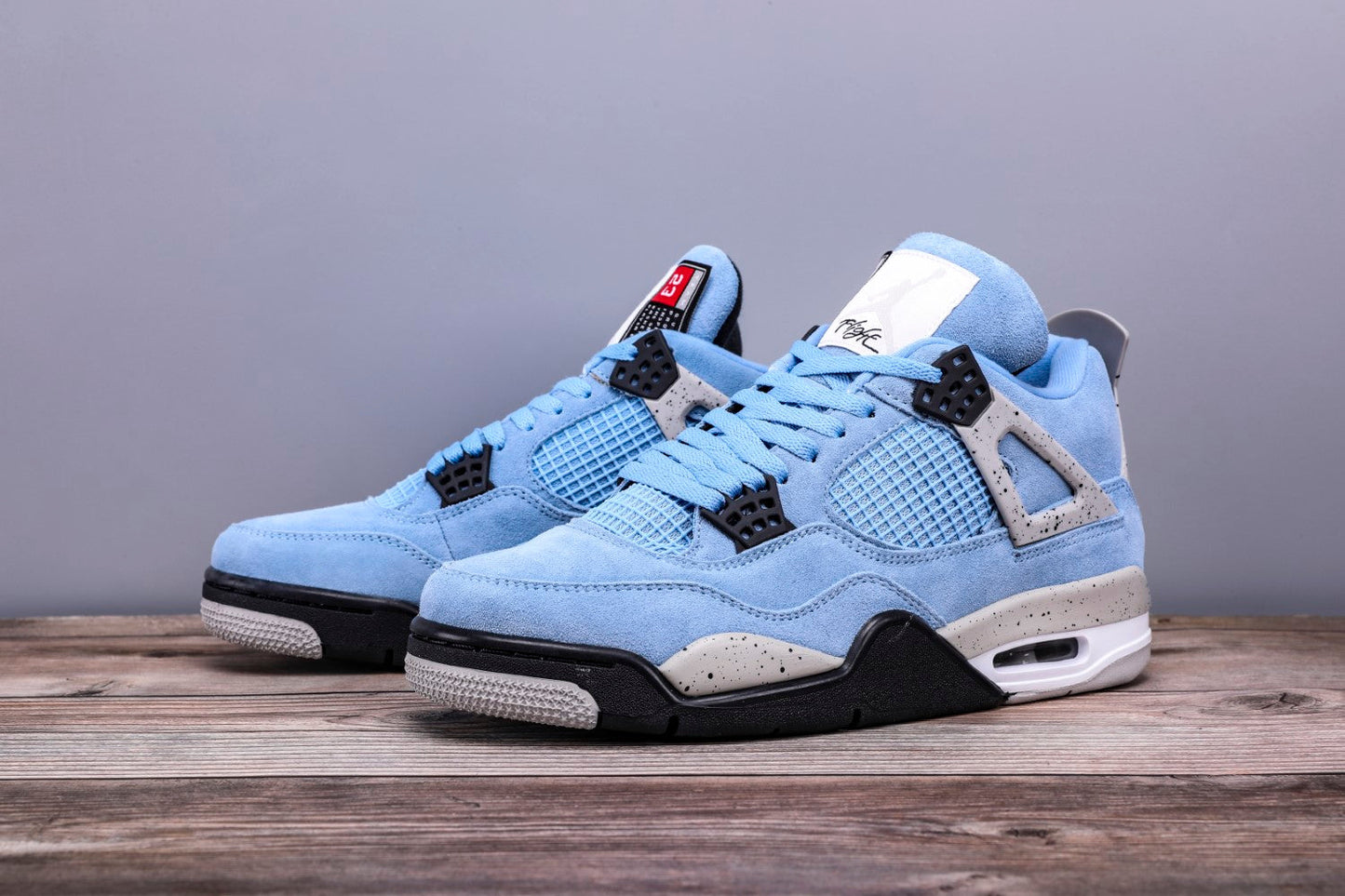 AJ 4 University Blue