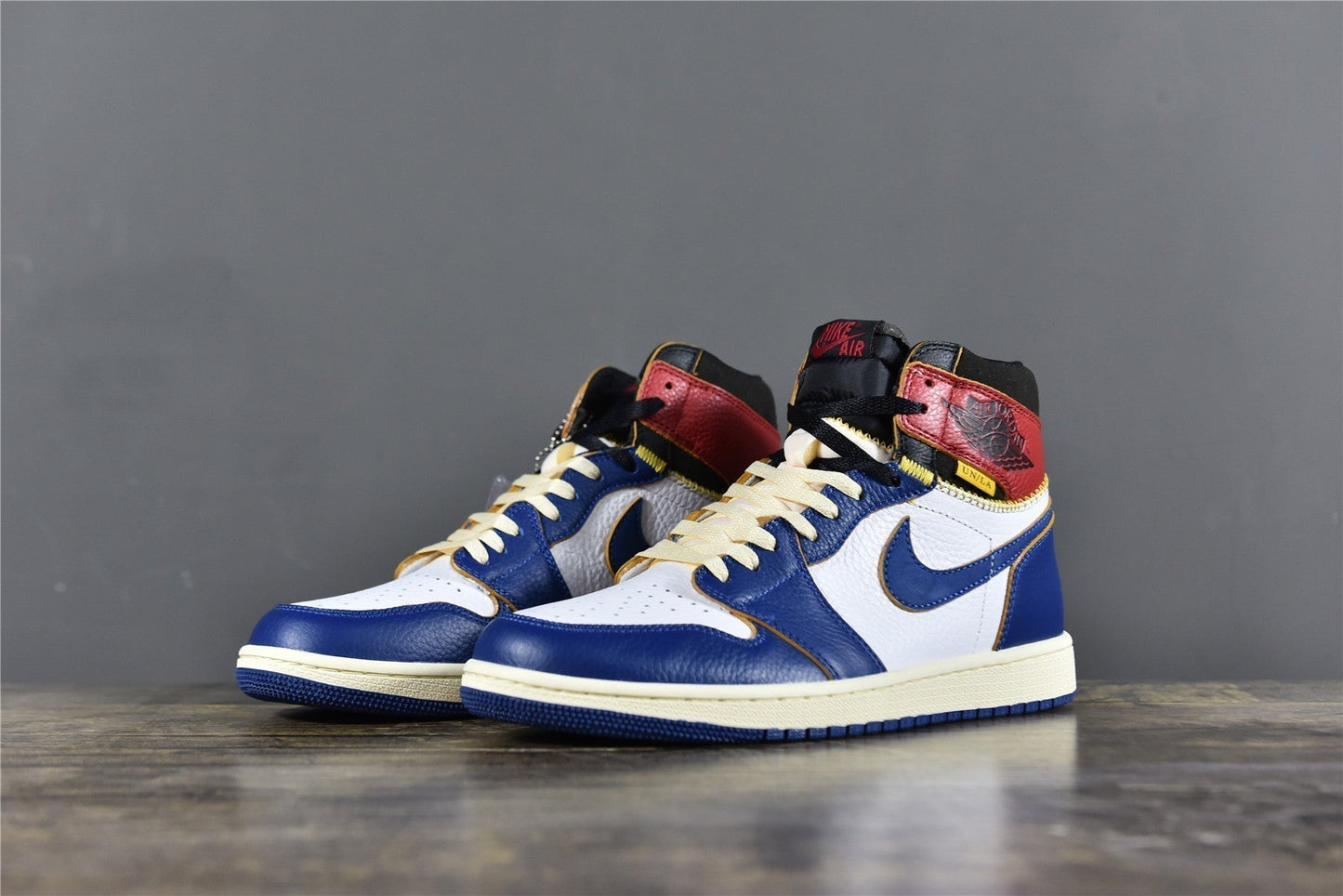 AJ 1 High x Union LA 'Storm Blue Toe'