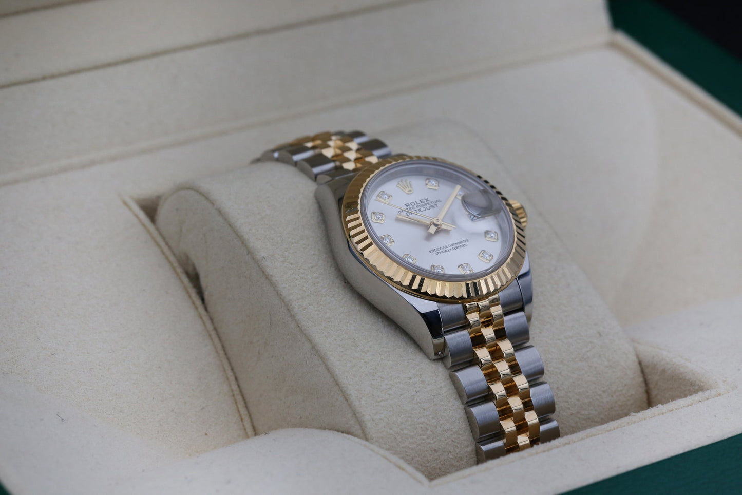Rolx Silver Diamond DATEJUST 28mm 2018