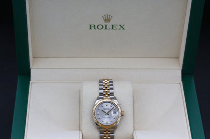 Rolx Silver Diamond DATEJUST 28mm 2018