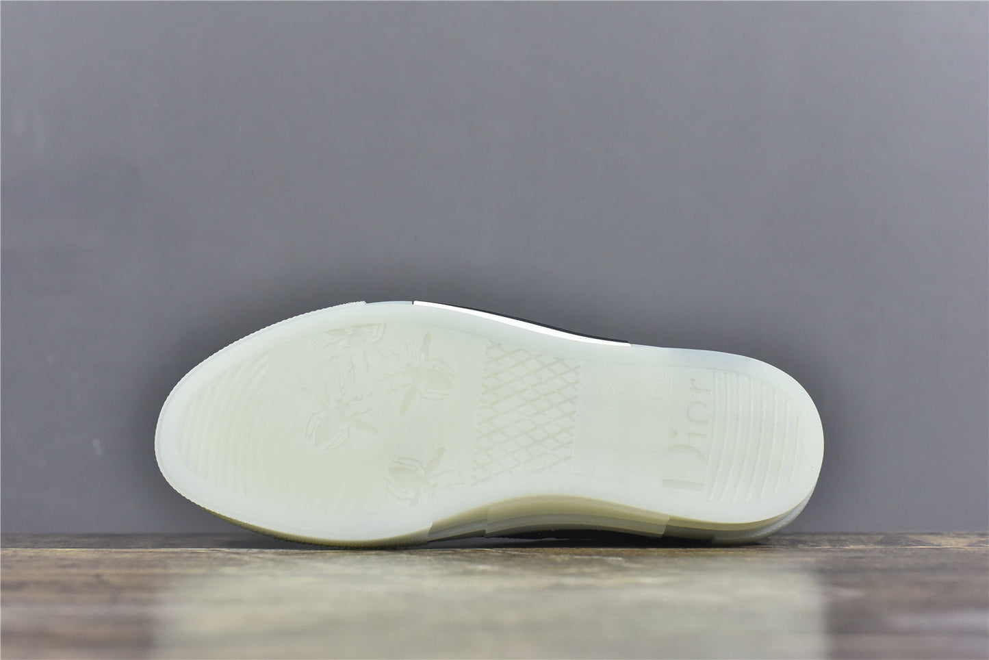 D!OR B23 High-Top Blue Technical Canvas