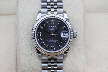 Rolx Rhodium Roman Numeral DATEJUST 28mm 2018