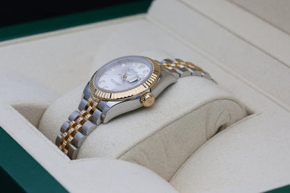 Rolx Silver Diamond DATEJUST 28mm 2018