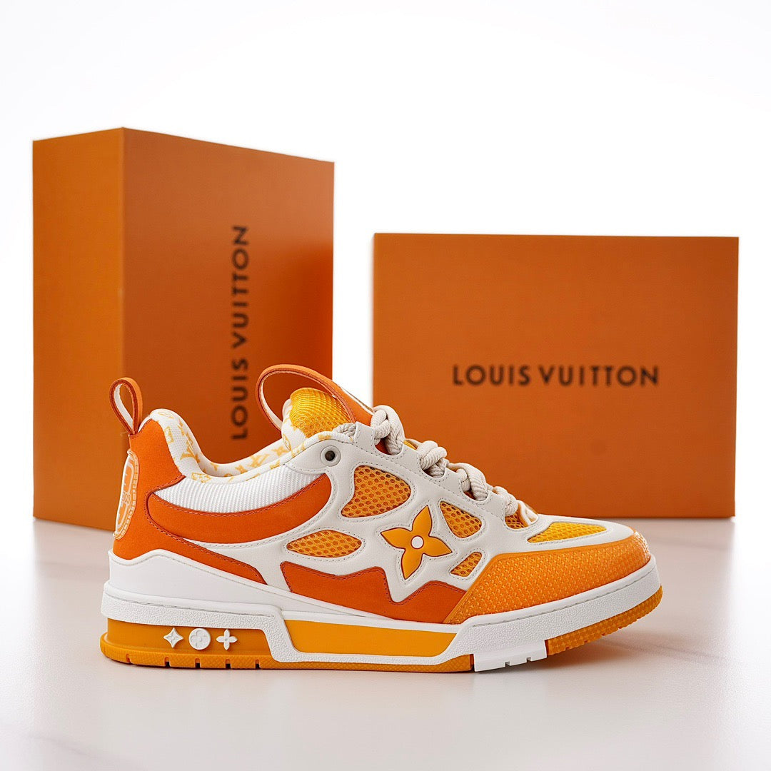 LV Skate Sneaker Orange
