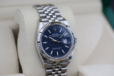 Rolx Blue Motif DATEJUST 36mm 2023