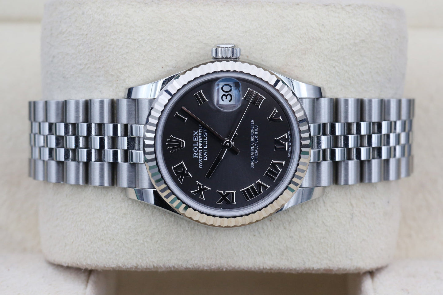 Rolx Rhodium Roman Numeral DATEJUST 28mm 2018