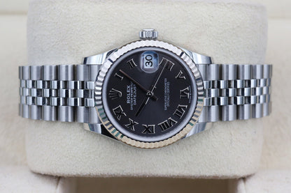 Rolx Rhodium Roman Numeral DATEJUST 28mm 2018