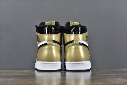 AJ 1 High 'Gold Toe Patent'