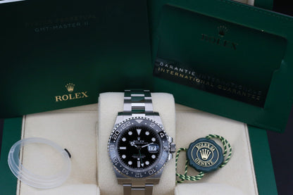 Rolx Black GMT MASTER II 40mm 2024 Bruce Wayne
