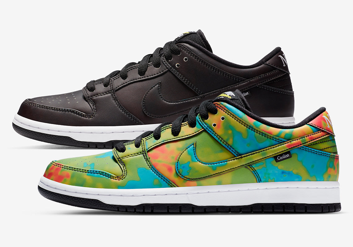 SB DUNK LOW x CIVILIST PRO QS 'THERMOGRAPHY'