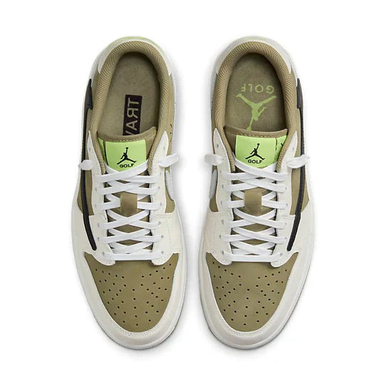 AJ 1 Low x Travis Scott 'Golf Neutral Olive'